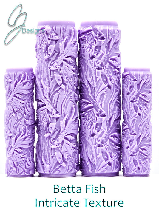 Betta Fish Intricate Detail Texture Roller