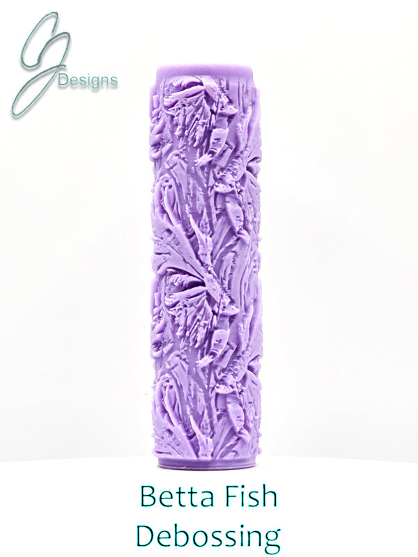 Betta Fish Intricate Detail Texture Roller