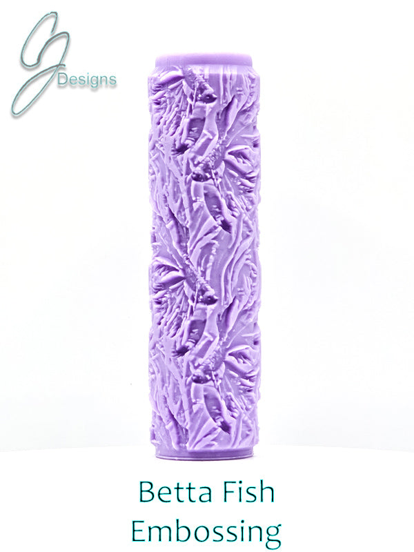 Betta Fish Intricate Detail Texture Roller