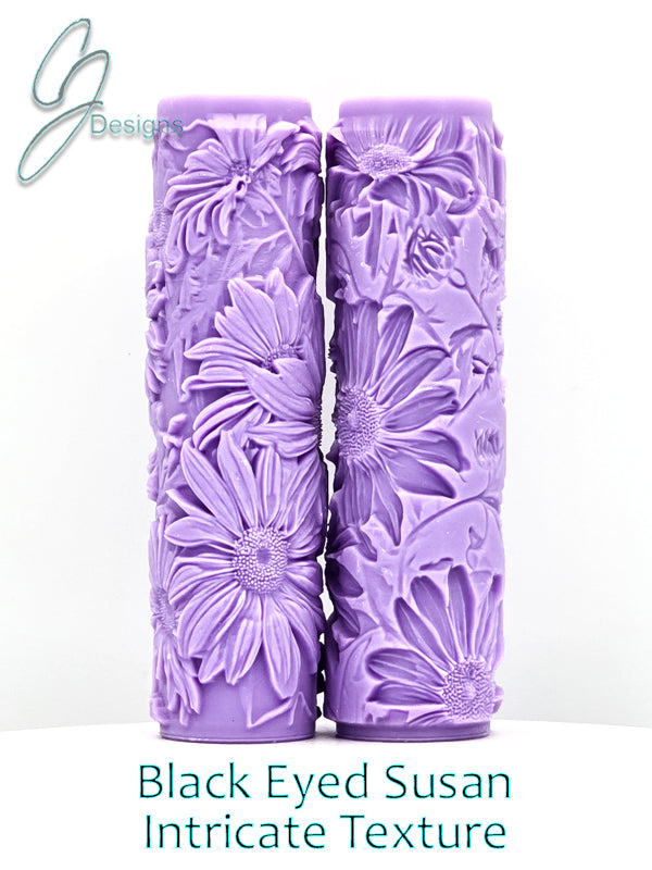 Black Eyed Susan Intricate Detail Texture Roller