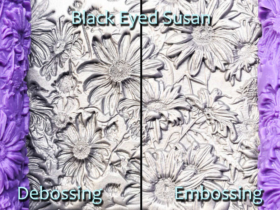 Black Eyed Susan Floral Collection Ultra Deep Texture Roller