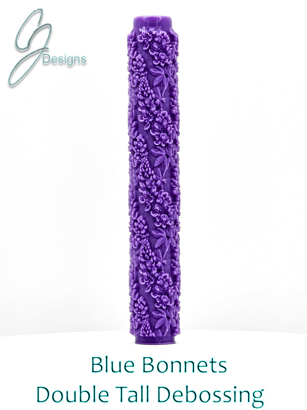 Blue Bonnets Floral Collection Ultra Deep Texture Roller