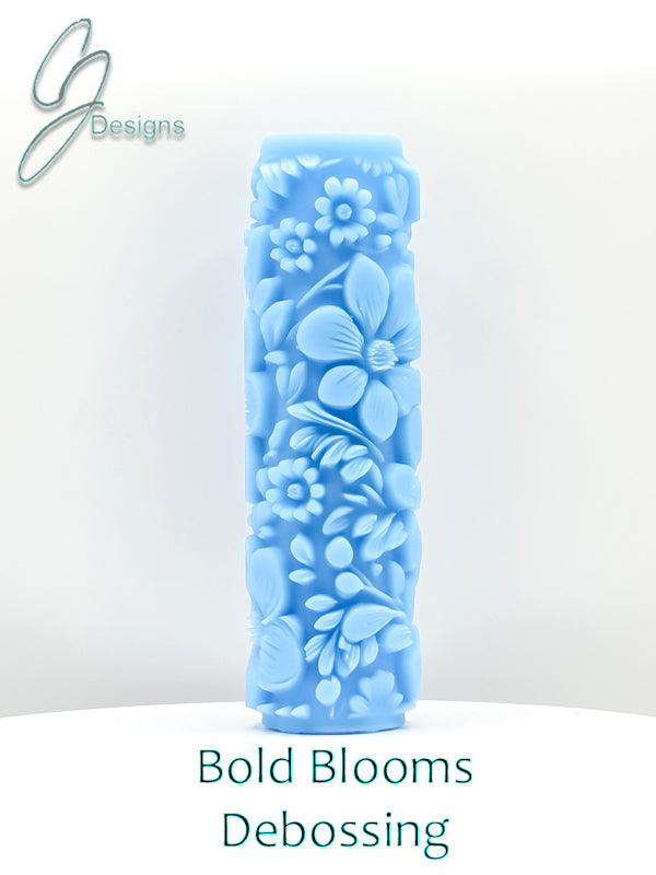 Bold Blooms Deep Impression Texture Rollers