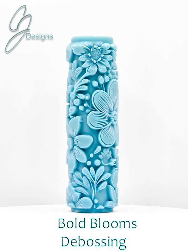 Bold Blooms Deep Impression Texture Rollers