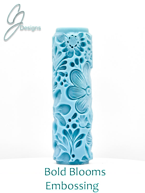 Bold Blooms Deep Impression Texture Rollers