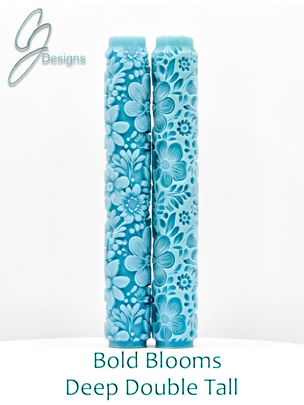 Bold Blooms Deep Impression Texture Rollers