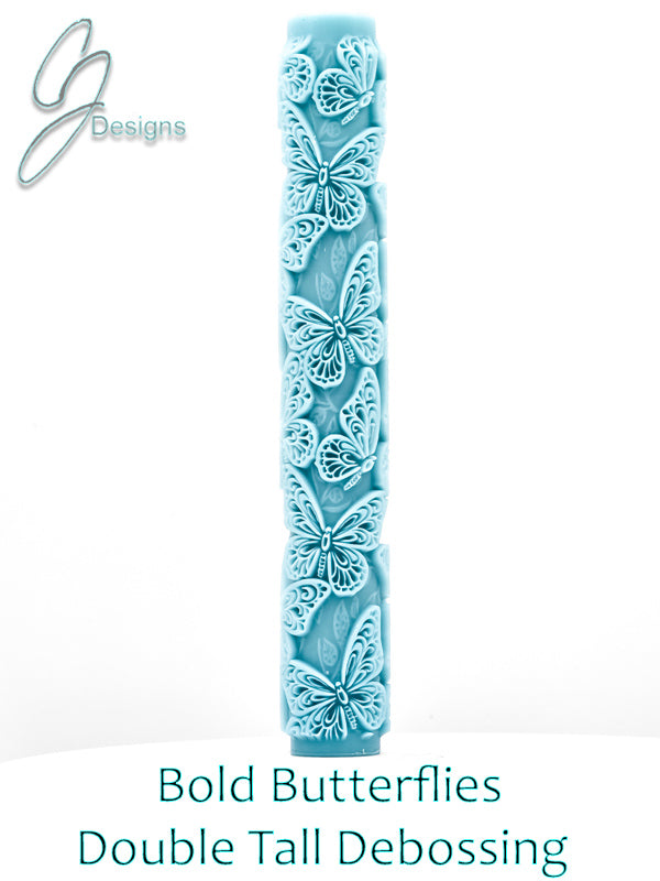 Bold Butterflies Deep Impression Texture Rollers