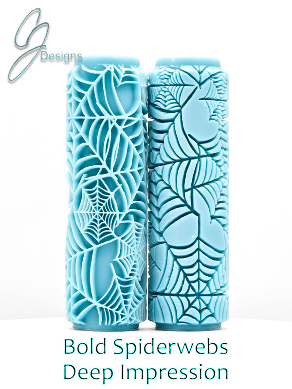 Bold Spiderwebs Deep Impression Texture Roller