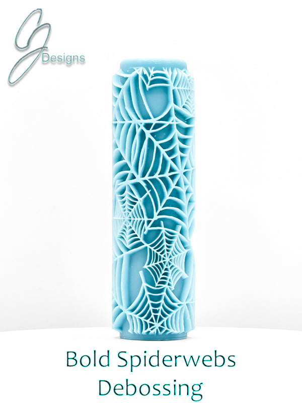 Bold Spiderwebs Deep Impression Texture Roller