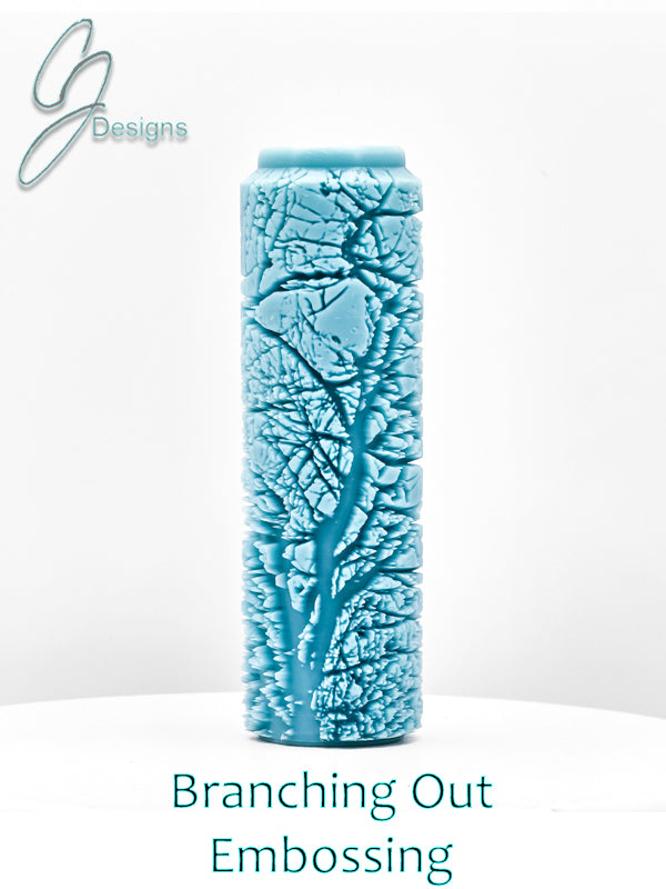 Branching Out Deep Impression Texture Roller