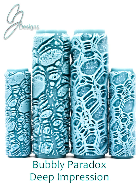 Bubbly Paradox Deep Impression Texture Rollers