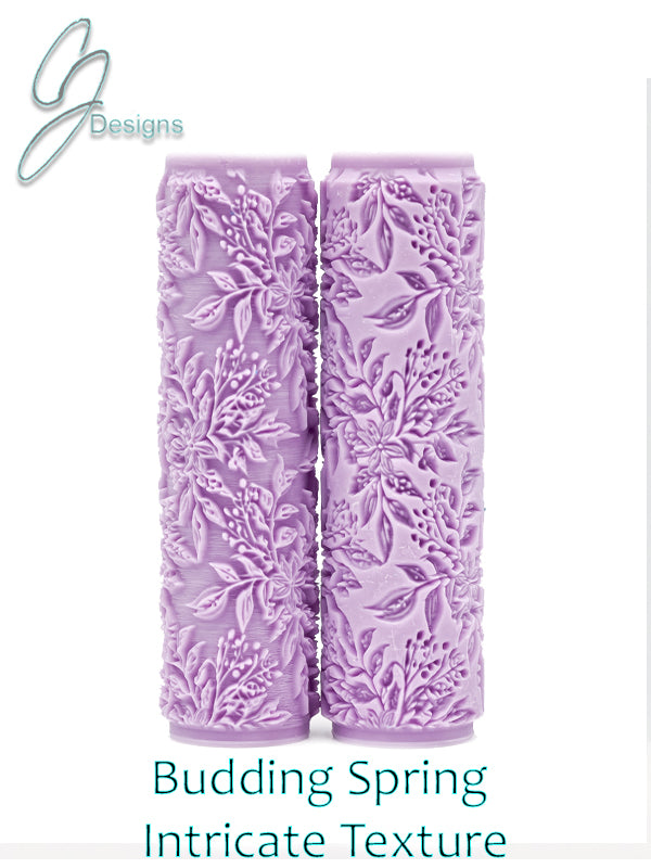 Budding Spring Intricate Detail Texture Roller
