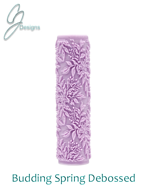 Budding Spring Intricate Detail Texture Roller
