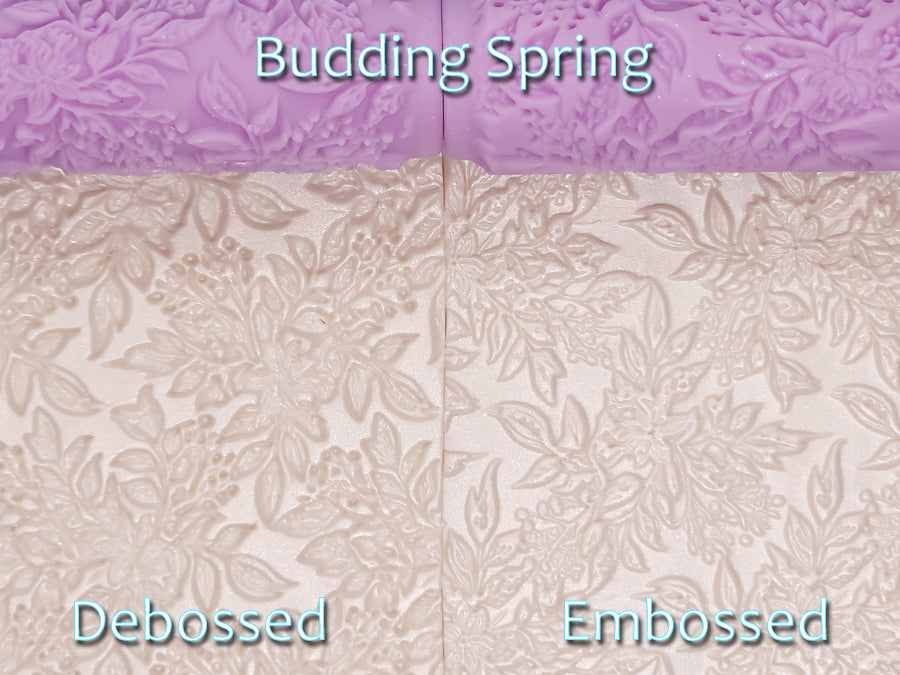 Budding Spring Intricate Detail Texture Roller
