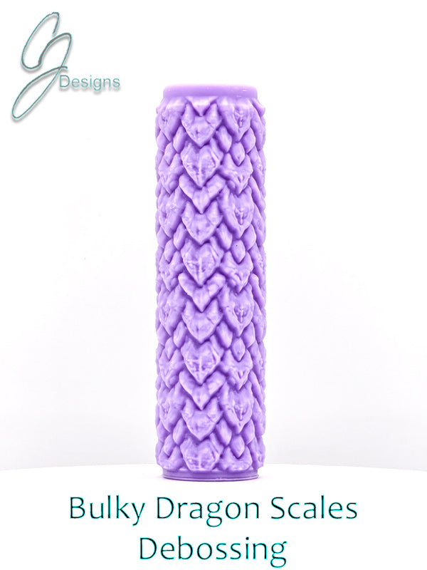 Bulky Dragon Scales Intricate Detail Texture Roller