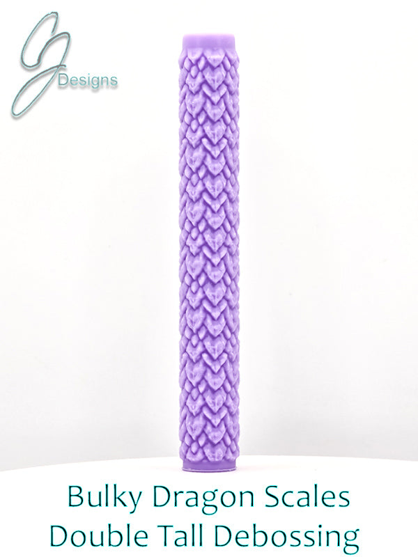 Bulky Dragon Scales Intricate Detail Texture Roller