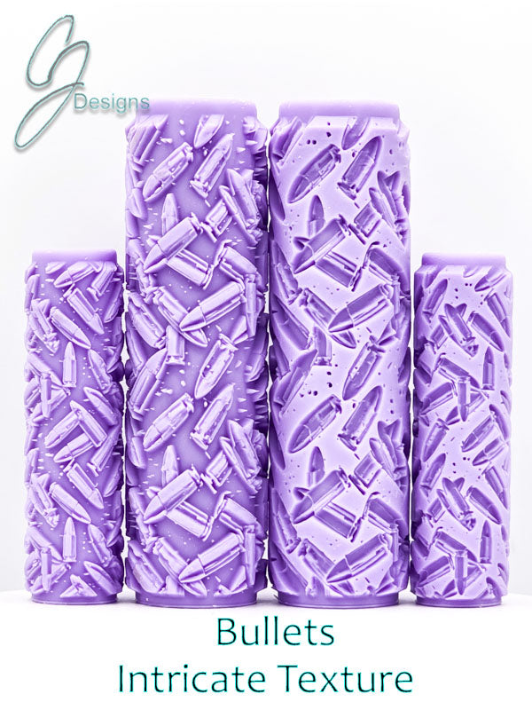 Bullets Intricate Detail Texture Roller