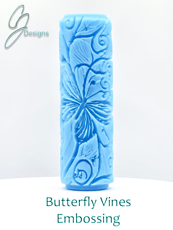 Butterfly Vines Deep Impression Texture Rollers