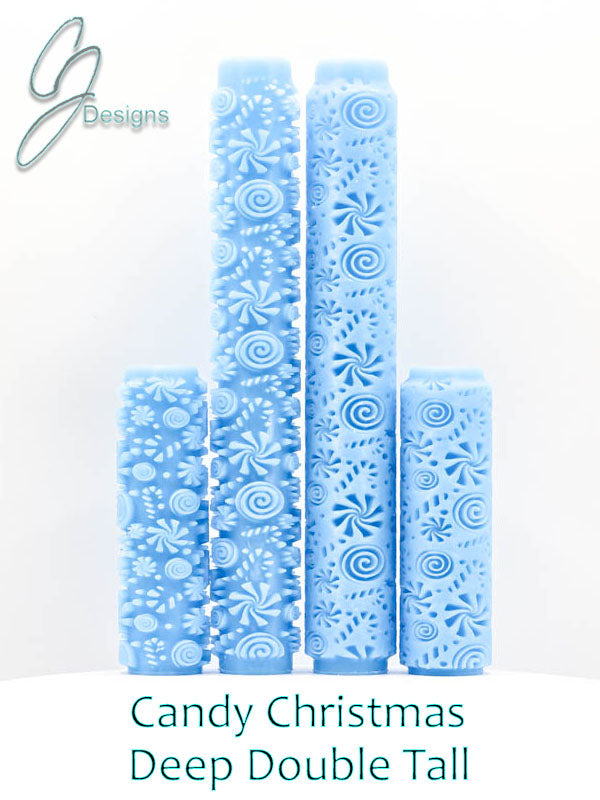 Candy Christmas Deep Impression Texture Roller