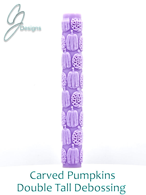 Carved Pumpkins Intricate Detail Texture Roller