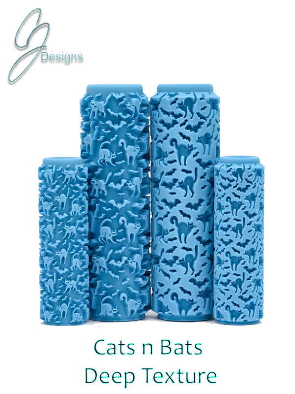 Cats n Bats Deep Impression Texture Roller