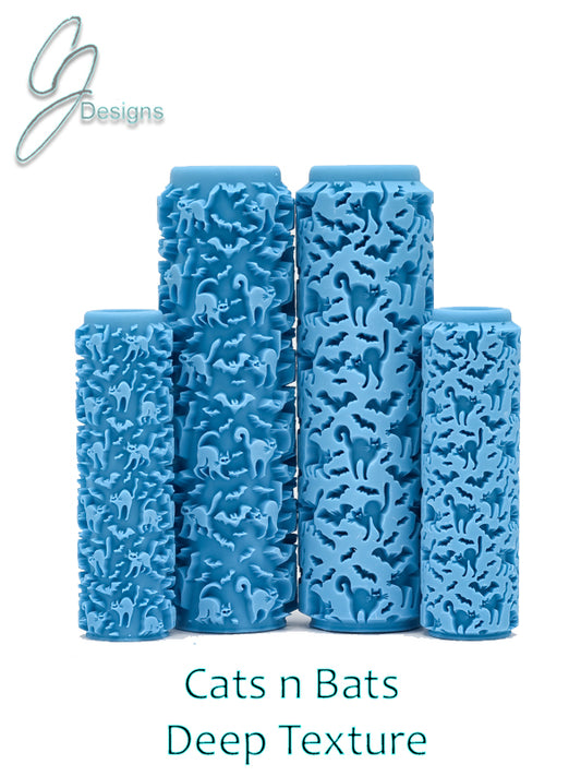 Cats n Bats Deep Impression Texture Roller