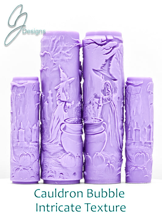 Cauldron Bubble Intricate Detail Texture Roller
