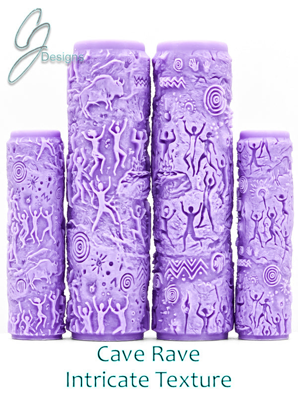 Cave Rave Intricate Detail Texture Roller