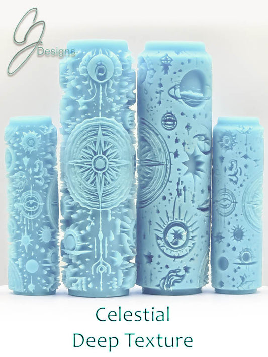 Celestial Deep Impression Texture Rollers