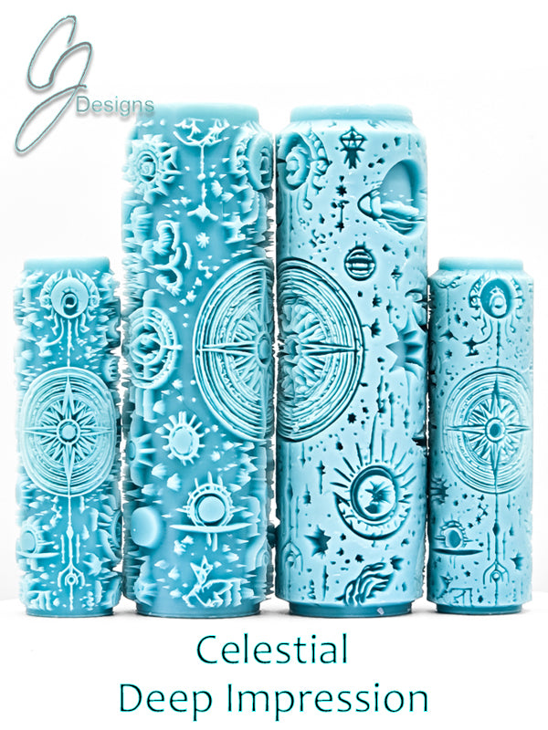 Celestial Deep Impression Texture Rollers