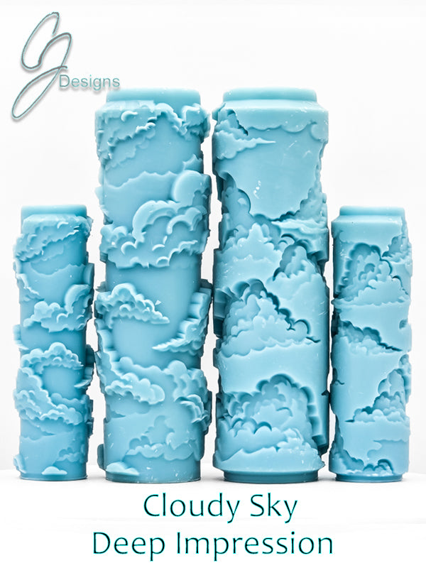 Cloudy Sky Deep Impression Texture Rollers