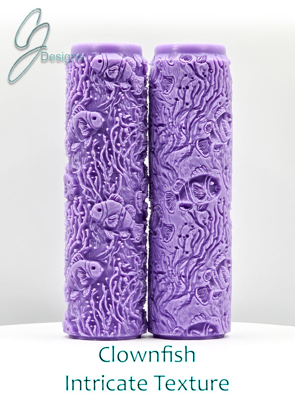 Clownfish Intricate Detail Texture Roller