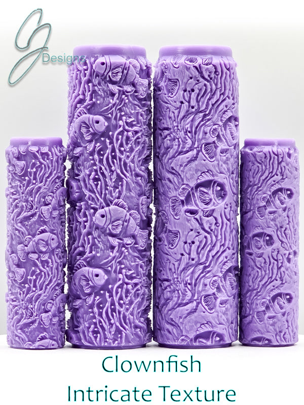 Clownfish Intricate Detail Texture Roller
