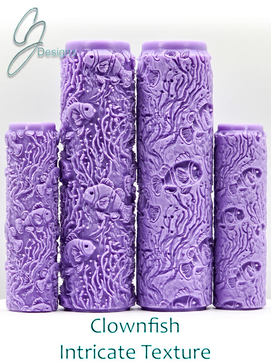 Clownfish Intricate Detail Texture Roller