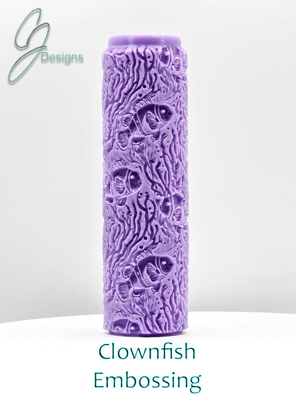 Clownfish Intricate Detail Texture Roller