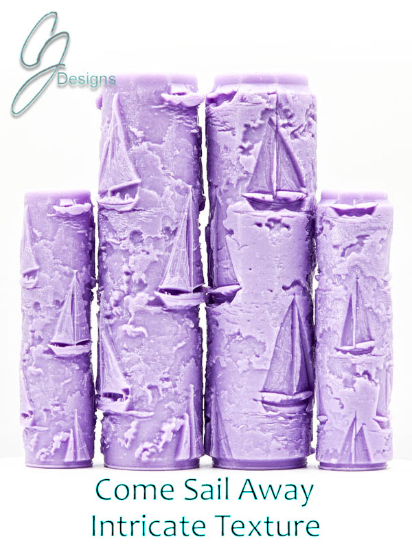 Come Sail Away Intricate Detail Texture Roller