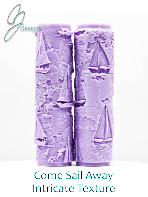 Come Sail Away Intricate Detail Texture Roller