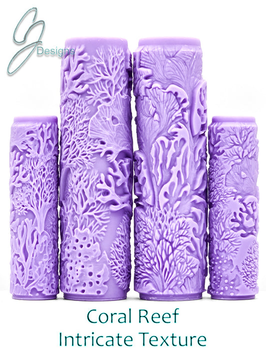 Coral Reef Intricate Detail Texture Roller