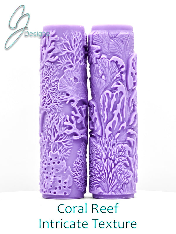 Coral Reef Intricate Detail Texture Roller