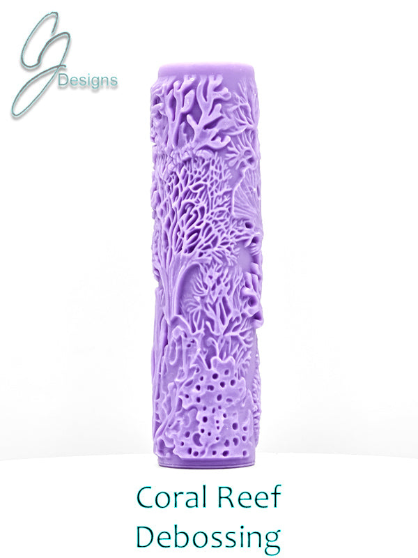 Coral Reef Intricate Detail Texture Roller