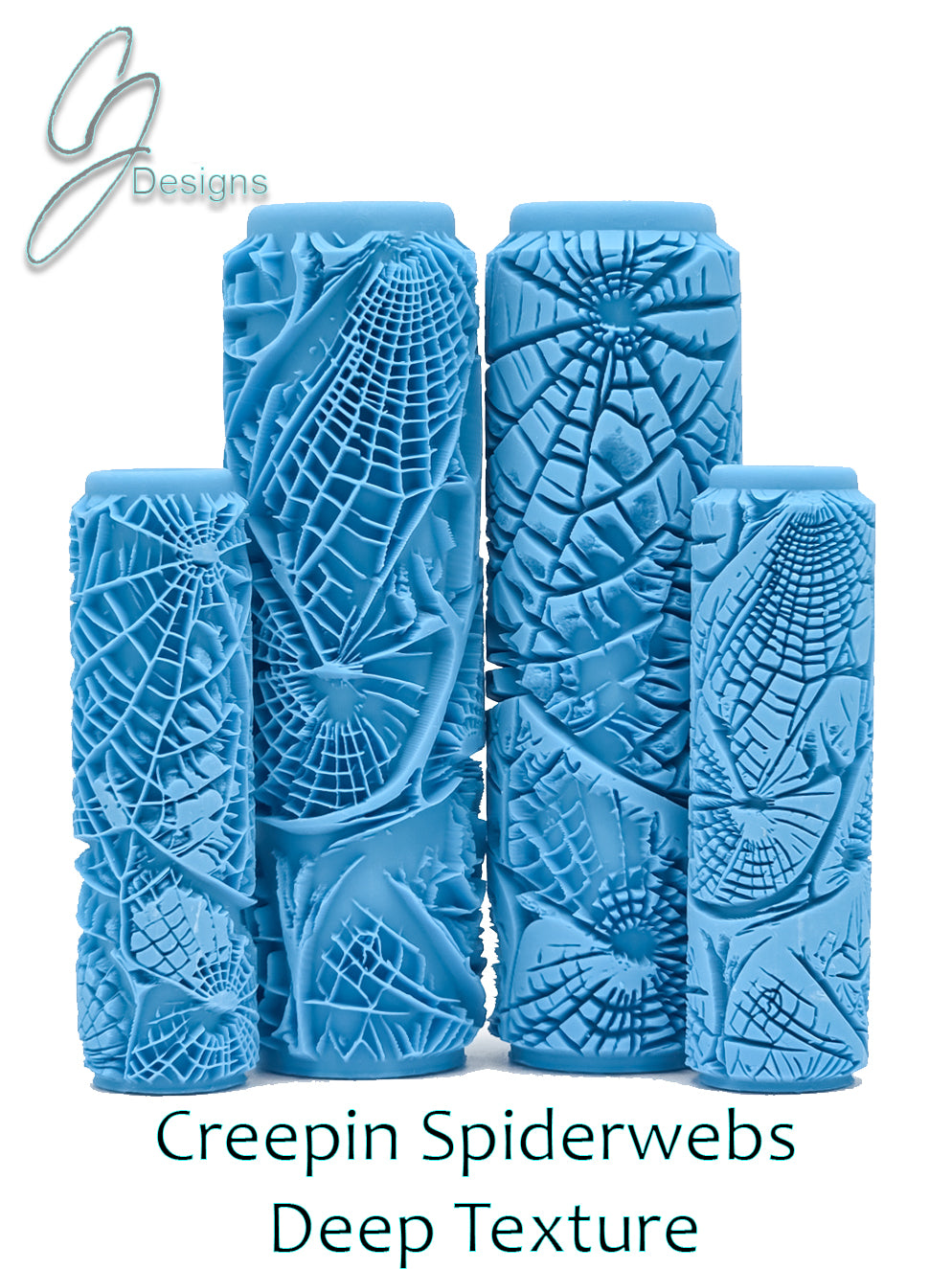 Creepin Spiderwebs Deep Impression Texture Roller