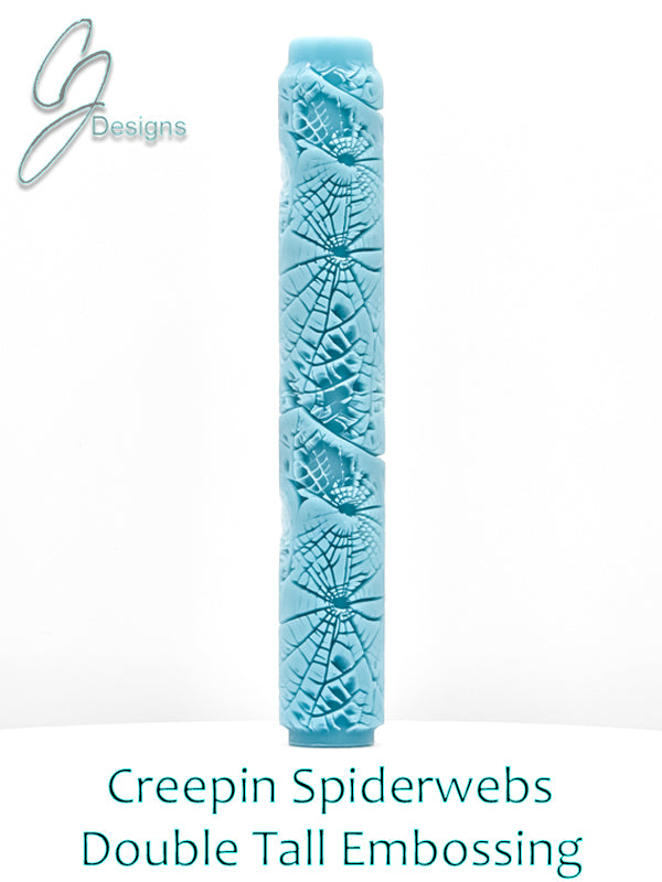 Creepin Spiderwebs Deep Impression Texture Roller