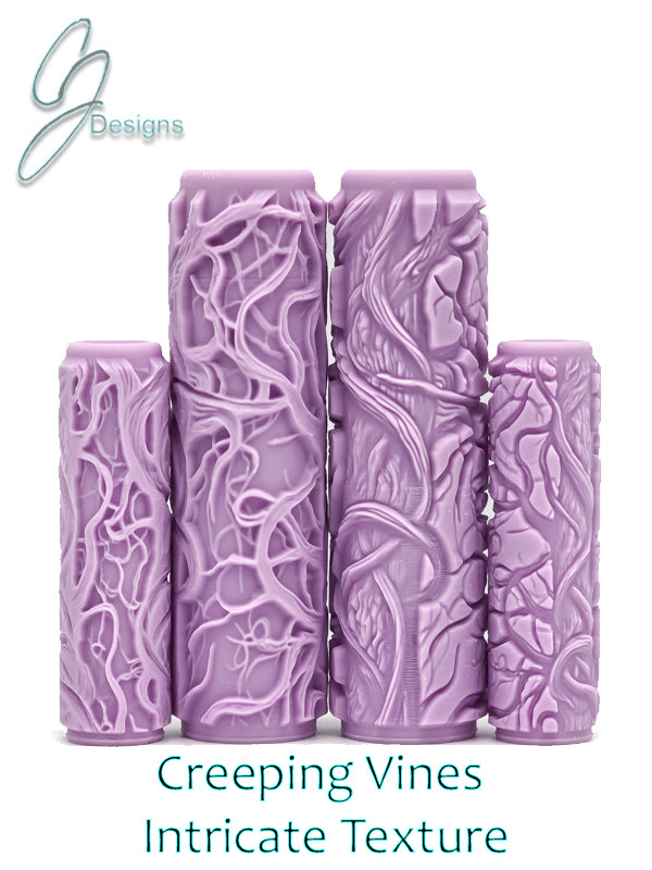 Creeping Vines Intricate Detail Texture Roller