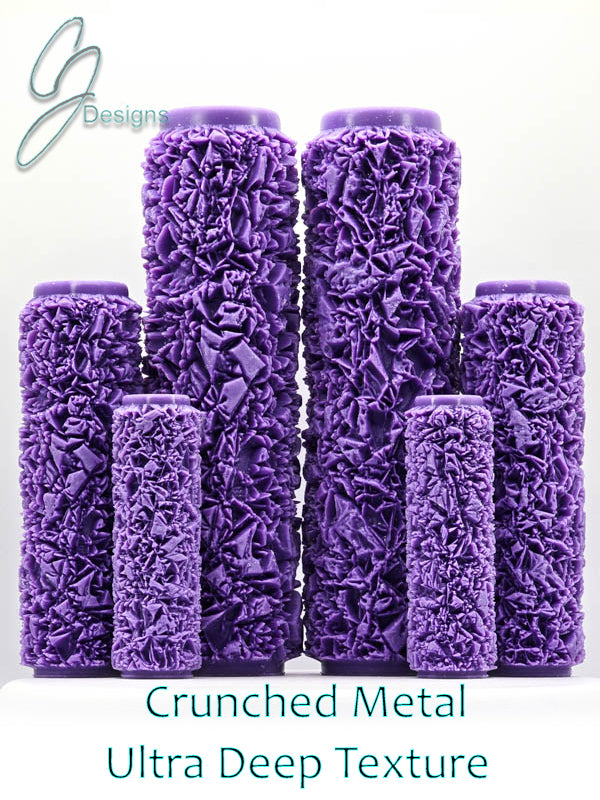 Crunched Metal Elemental Collection Ultra Deep Texture Roller