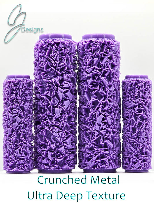 Crunched Metal Elemental Collection Ultra Deep Texture Roller
