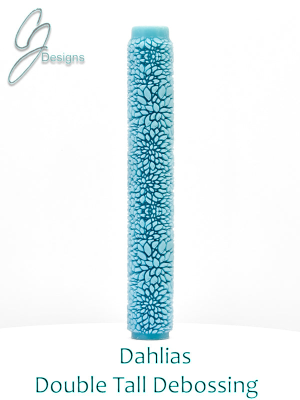 Dahlias Deep Impression Texture Rollers