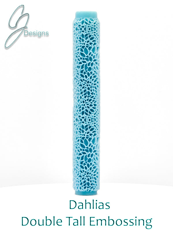 Dahlias Deep Impression Texture Rollers