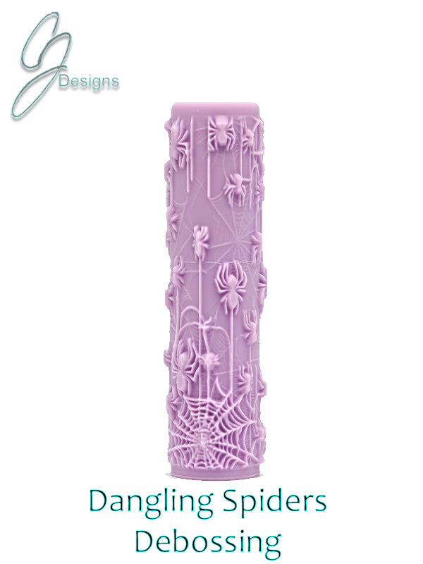 Dangling Spiders Intricate Detail Texture Roller