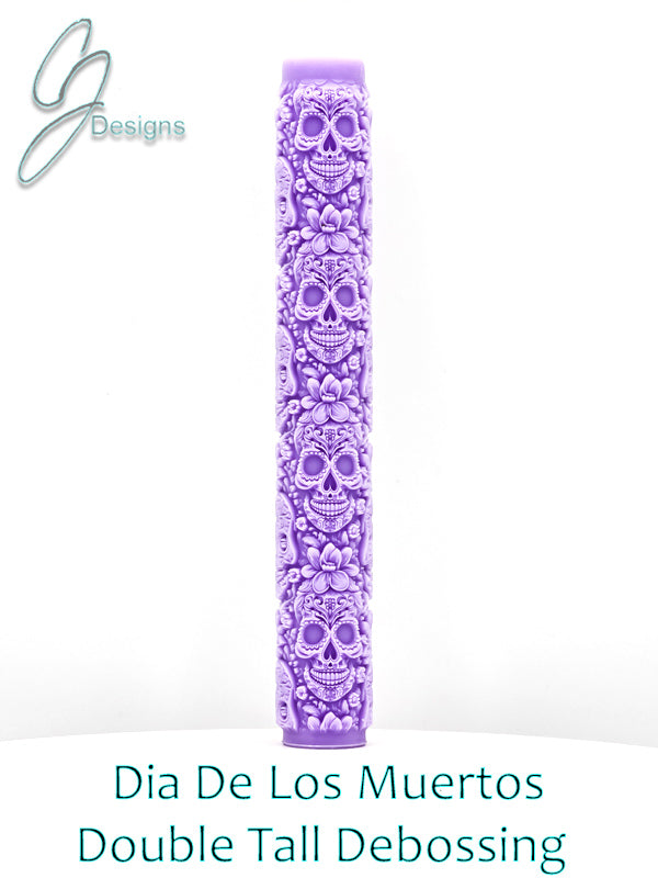 Dia De Los Muertos Intricate Detail Texture Roller