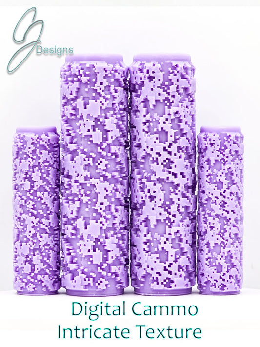 Digital Cammo Intricate Detail Texture Roller